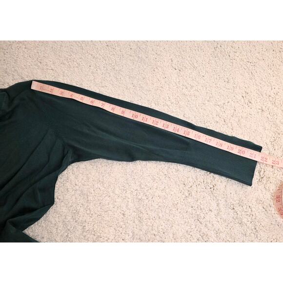 The Limited Cowl Neck Long Sleeve Sweater Women's 2X Forest Green Pullover - Picture 6 of 7